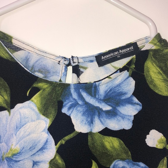 American Apparel Floral Tank Dress - Picture 3 of 4